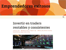 Tablet Screenshot of emprendedoresexitosos.com